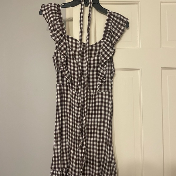 TopShop Checked Mini Dress - Picture 3 of 5